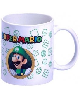 Nintendo Super Mario Bros. Luigi Mug + Money box set
