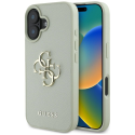 Guess Grained Big 4G Logo Small Classic Logo Apple iPhone 16 case green