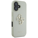 Guess Grained Big 4G Logo Small Classic Logo Apple iPhone 16 case green