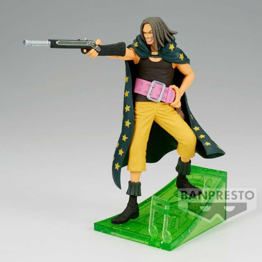 Banpresto One Piece Film Red Senkozekkei Yassopp figuuri 12cm – 4