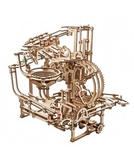 Marble Run – Step Lift – Mechanical Folding Model – Plywood – 355 Elements – Ugearsmodels