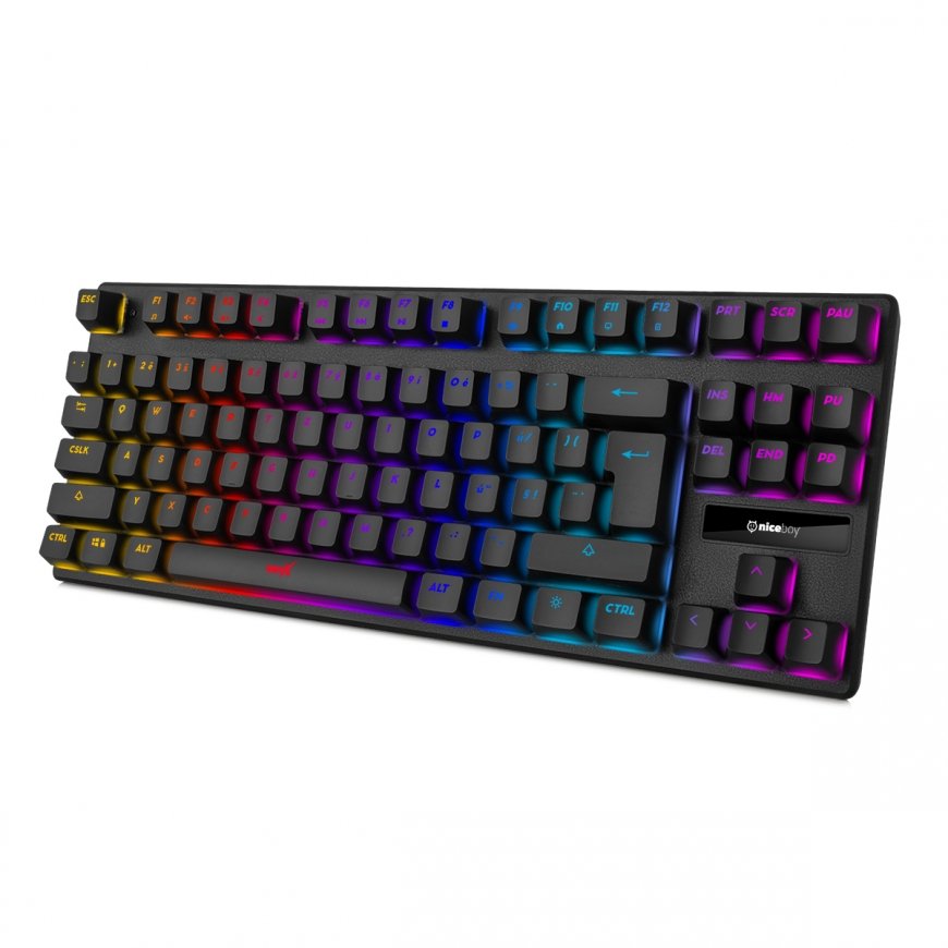 Niceboy ORYX K300X keyboard Gaming USB QWERTZ Black – 4