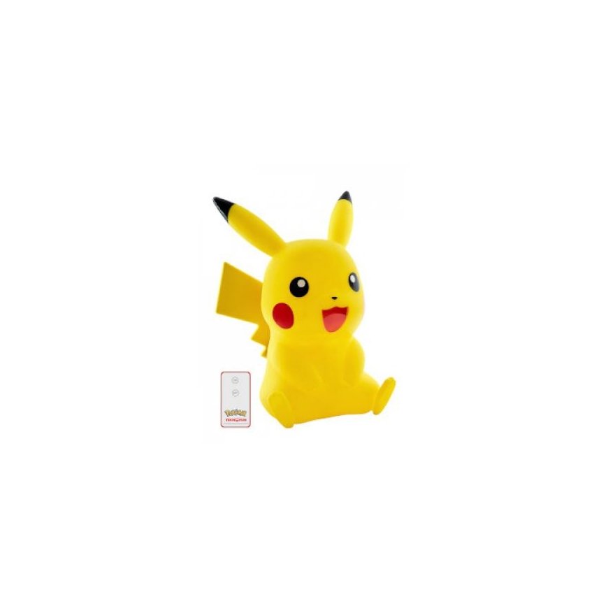 TEKNOFUN Pikachu детский ночник Отдельностоящий Черный, Желтый LED