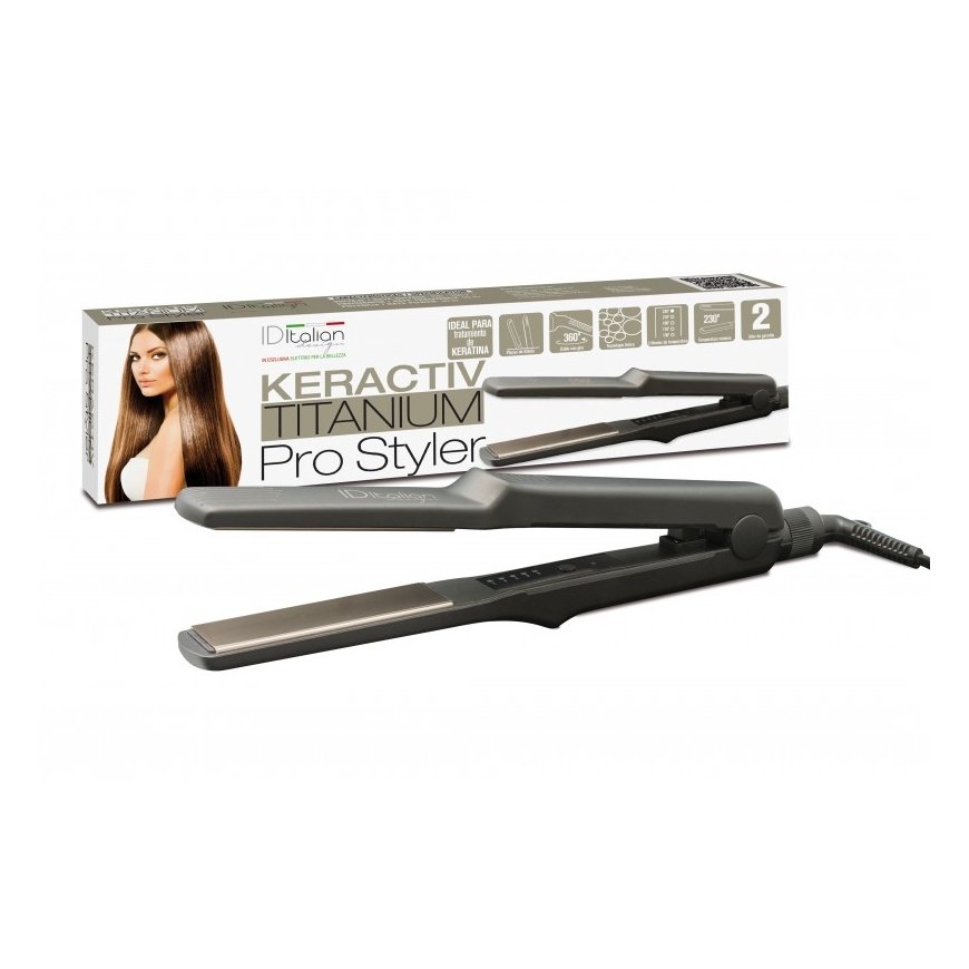 Italian Design Keraktiv Prostyler Matu taisnotājs Silts Pelēks 50 W – 2