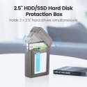 Orico PPH-25 protective case 2.5" disk box - semi-transparent, g Orico PPH-25 protective case 2.5" disk box - semi-transparent, g