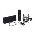 Warm Audio WA-47JR Black Juoda Studijos mikrofonas Warm Audio WA-47JR Black Juoda Studijos mikrofonas