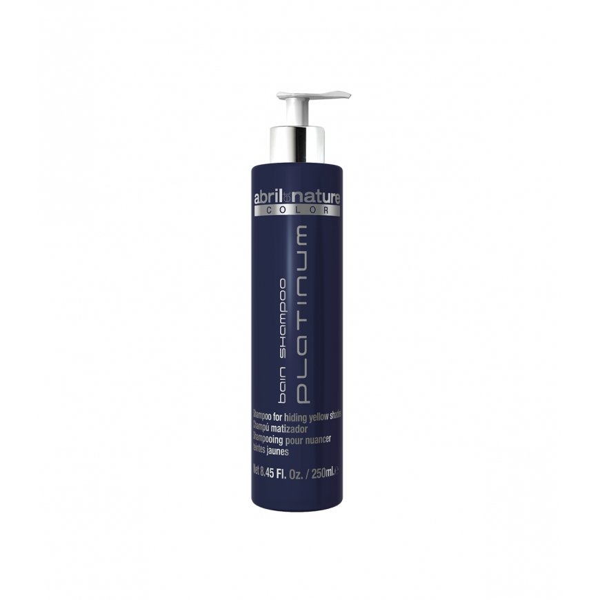 abril et nature Bain Shampoo Platinum 250 ml Šampūnas Profesionalus Moteriškas