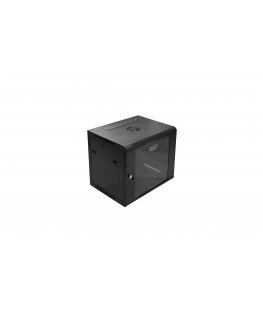 Digitus DN-W19 09U/450/B rack cabinet 9U Wall mounted rack Black