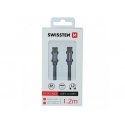 Swissten 71527202 USB kabelis 1,2 m USB C Pilka Swissten 71527202 USB kabelis 1,2 m USB C Pilka