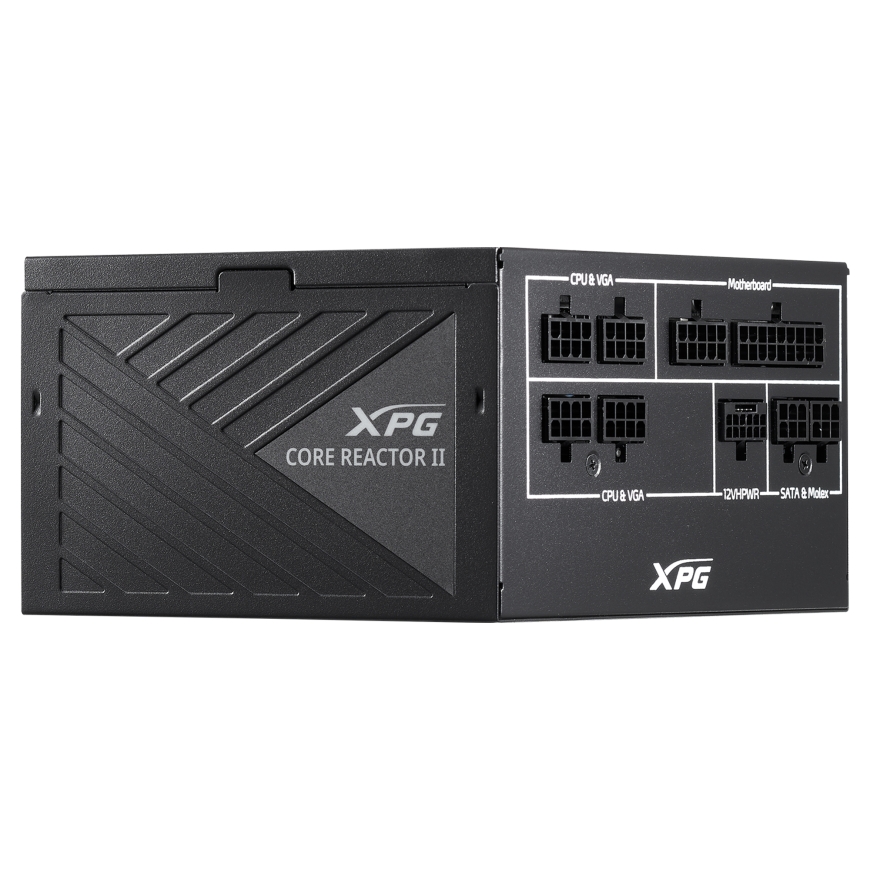 XPG COREREACTOR II 1200W toiteallika komponent 24-pin ATX ATX Must