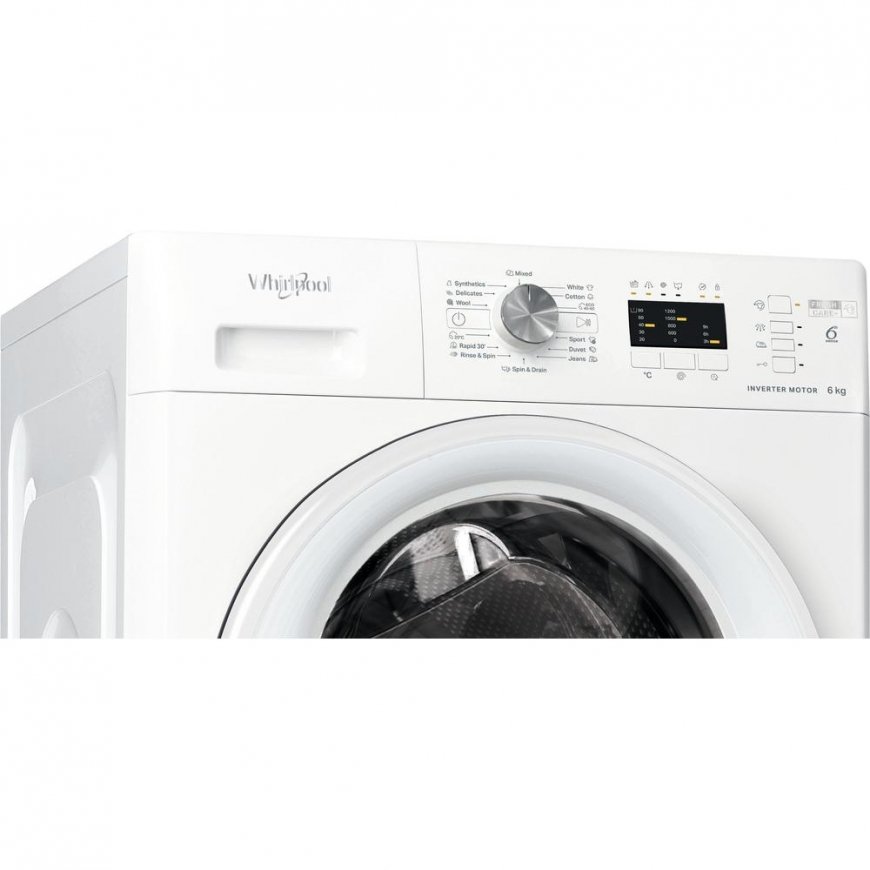 Whirlpool FFL 6238 W EE veļasmašīna Ielādēšana no priekšas 6 kg 1200 RPM Balts – 2