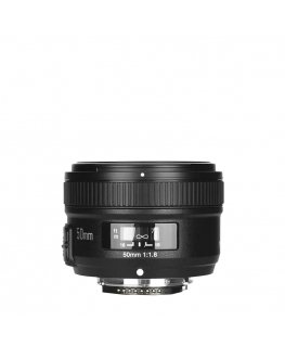 Yongnuo YN-50mm F1.8 Fixed focus lens Black
