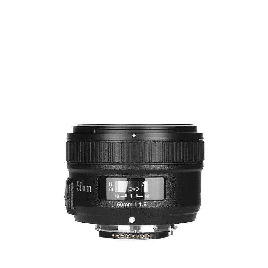 Yongnuo YN-50mm F1.8 Fixed focus lens Black