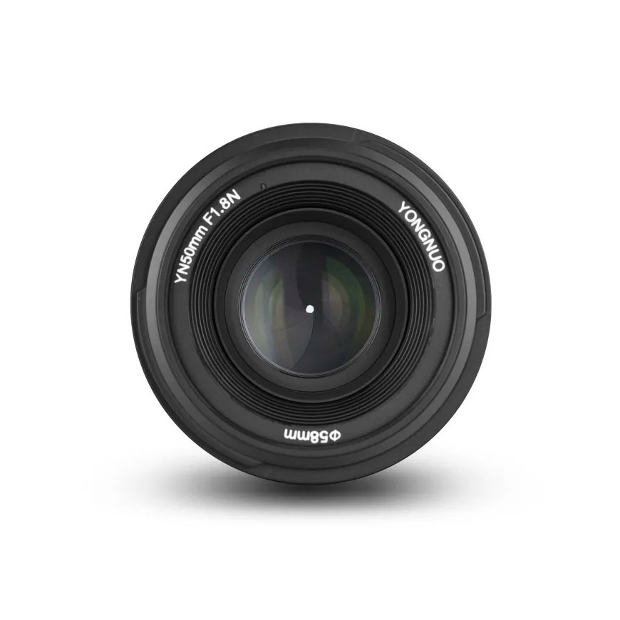 Yongnuo YN-50mm F1.8 Fiksēta fokusa lēcas Melns – 3