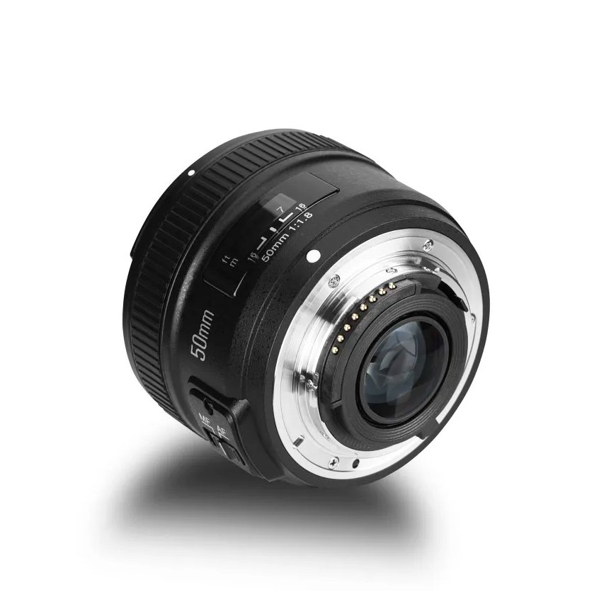 Yongnuo YN-50mm F1.8 Fixed focus lens Черный – 5