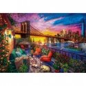 Clementoni Manhattan balcony sunset Dėlionė 3000 vnt Miestas Clementoni Manhattan balcony sunset Dėlionė 3000 vnt Miestas