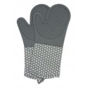 WENKO 2102172100 pajalapp ja pajakinnas 1 2 tk Hall Puuvill, Silikoon WENKO 2102172100 pajalapp ja pajakinnas 1 2 tk Hall Puuvill, Silikoon
