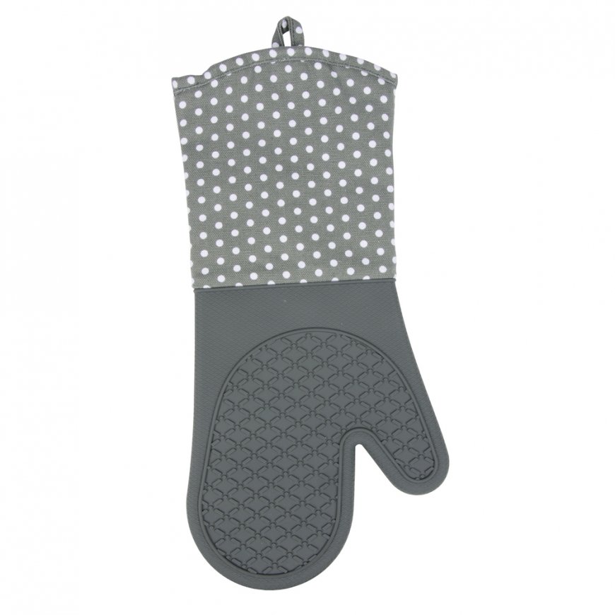 WENKO Oven gloves Silicone Grey 1 pair – 3