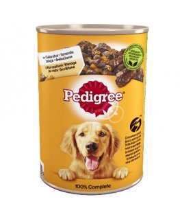 Pedigree 5900951015908 drėgnas šunų maistas Oranžinė, Viščiukas Suaugusių 400 g