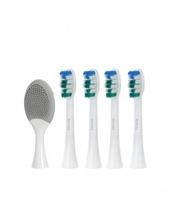 Lovio LVTB124WH-HS SonicProtect PRO Toothbrush Heads Soft White