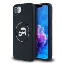 Karl Lagerfeld Liquid Silicone K&CH Heads MagSafe Case for iPhone 16e