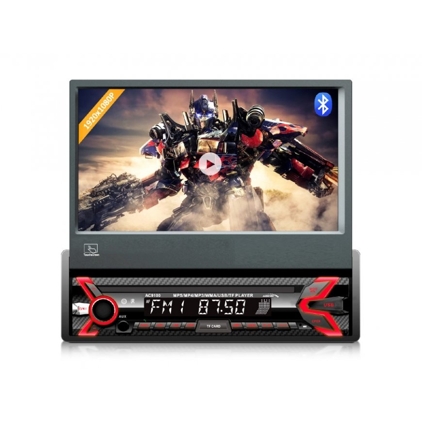 Audiocore AC9100 radio Auto Digitāls Melns