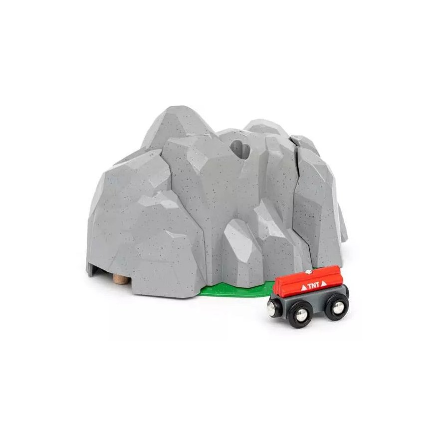 BRIO World Train Set Exploding Tunnel