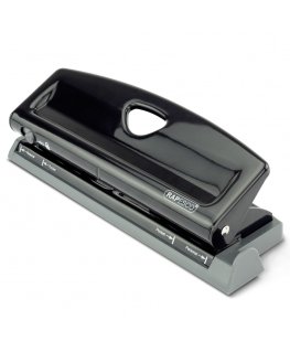 Rapesco 1725 hole punch 9 sheets Black