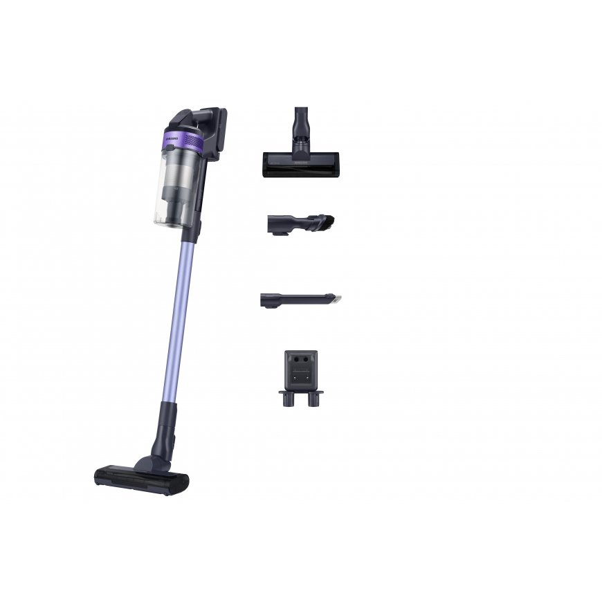 Samsung VS15A6031R4 Stieņveida putekļsūcējs Baterija Sauss Virpuļojošs Bezmaisa 0,8 L 410 W Melns, L