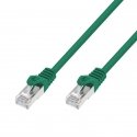 EXTRALINK LAN PATCHCORD CAT.7 S/FTP 3M 20G SHIELDED FOILED TWISTED PAIR BARE COPPER GREEN