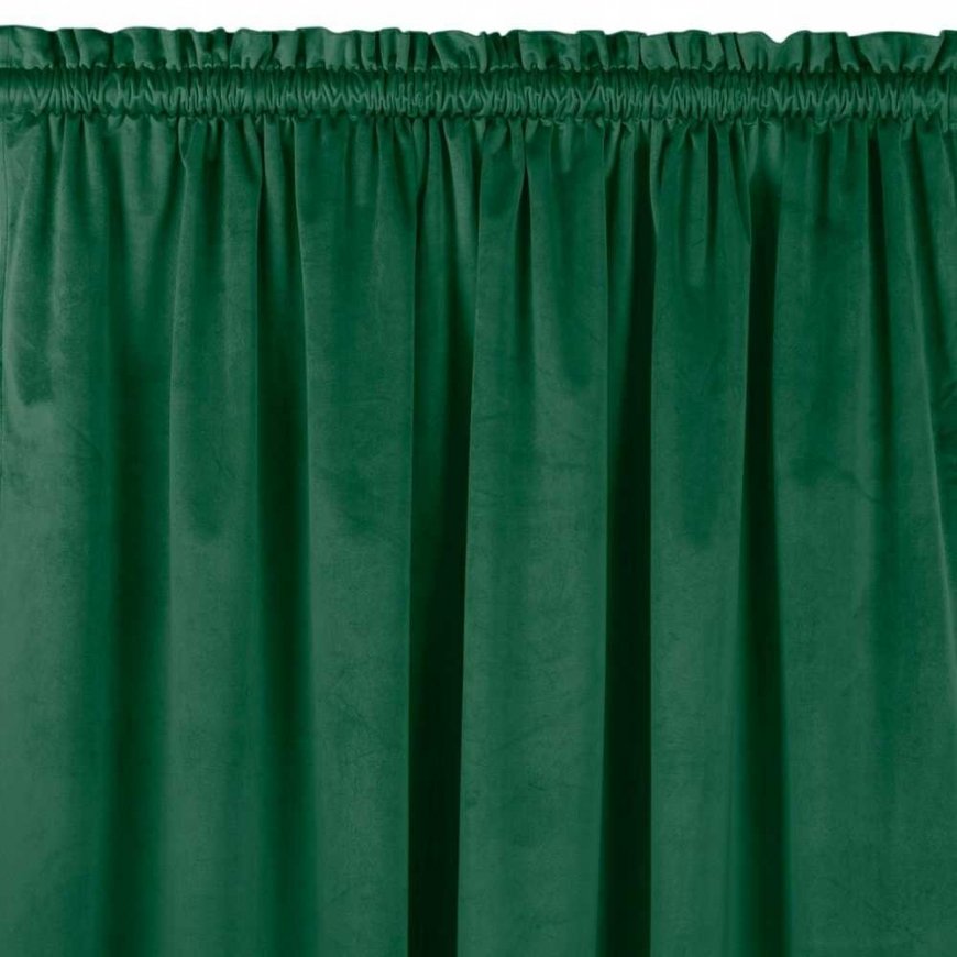Homede Curtains VELVET TUNNEL F 30 BGREEN 400x175 cm