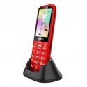Evolveo EasyPhone 8595683203548 mobilusis telefonas 7,11 cm (2.8") 113 g Raudona Telefonas vyresnio 