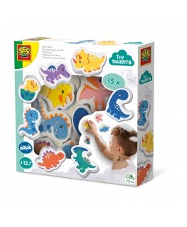 SES Creative Tiny Talents 13214 игра/игрушка/наклейка для ванной Разноцветный