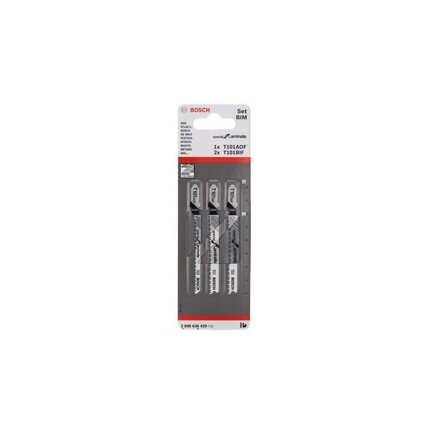 Bosch 2 608 636 429 finierzāģis/zobenzāģa asmens Figūrzāģa asmens – 2