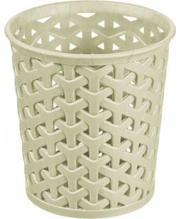 Curver Style 218656 atkritumu tvertne 1,6 L Apaļš Plastmasa Krēms