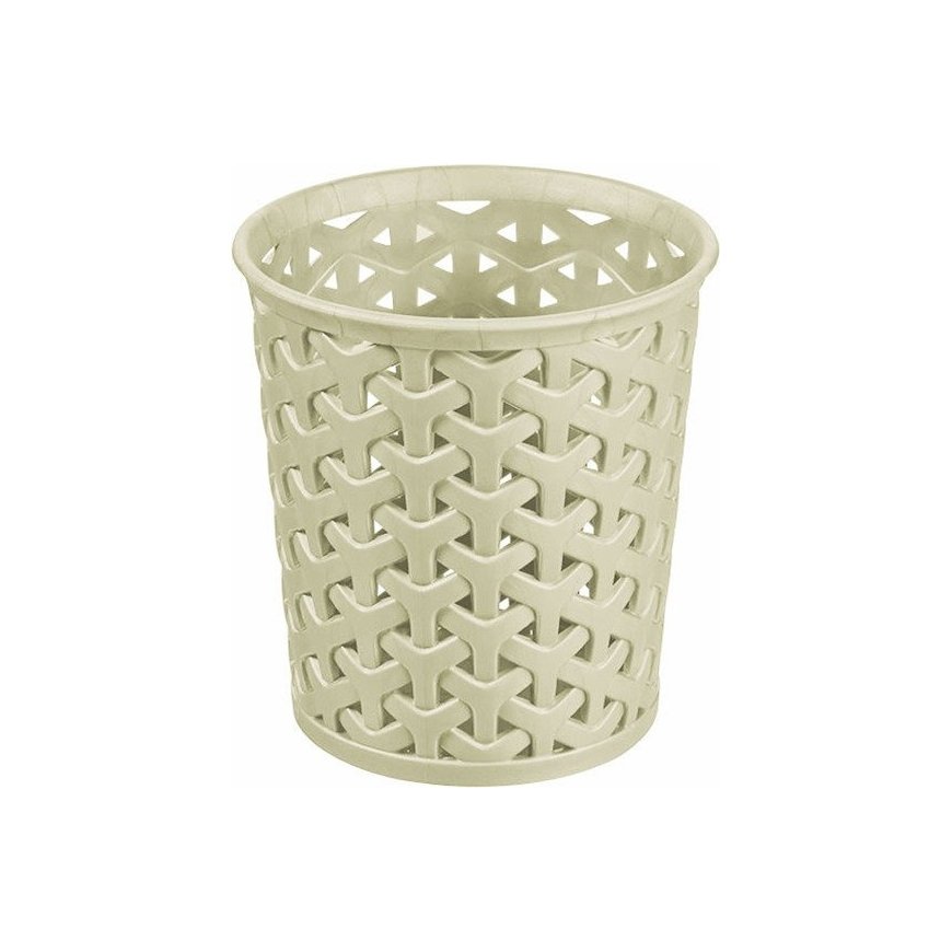 Curver Style 218656 урна для мусора 1,6 L Круглый Пластик Кремовый