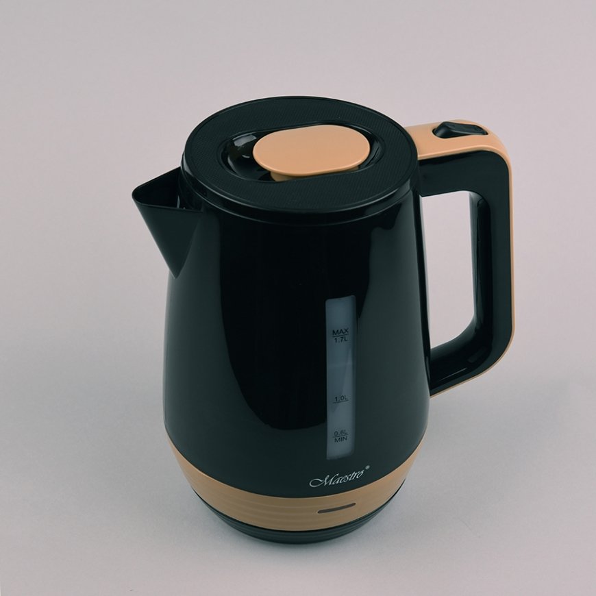 Feel Maestro MR033 black elektriskās tējkanna 1,7 L 2200 W Melns