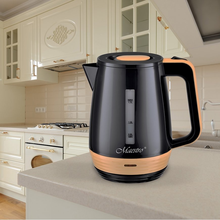 Feel Maestro MR033 black elektrikann 1,7 l 2200 W Must – 2