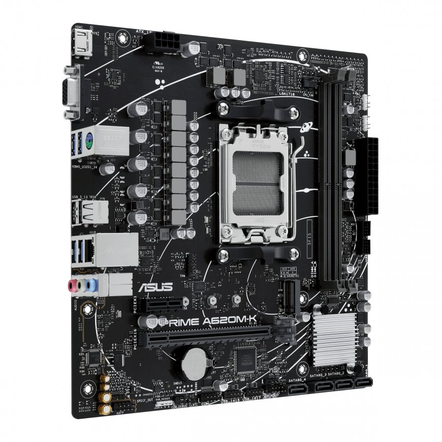 ASUS PRIME A620M-K AMD A620 AM5 pieslēgvieta mikro ATX – 2