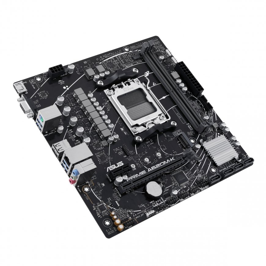 ASUS PRIME A620M-K AMD A620 Socket AM5 Микро ATX – 4