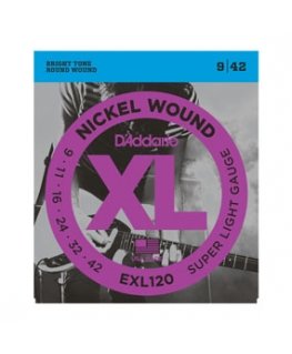 D'Addario EXL120 mūzikas instrumentu stīga Elektrisks 6 pcs Tērauds Ģitāra