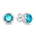 Brilio Silver Brilio Silver Sparkling silver earrings with zircons EA601WLB Brilio Silver Brilio Silver Sparkling silver earrings with zircons EA601WLB