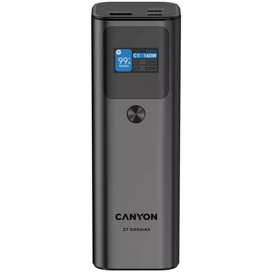 Canyon PB-2010 27000 mAh Tumši pelēks