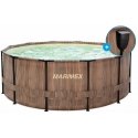 Marimex Uima-allas Florida 3,66x0,99 m skimmerillä - aihe TEAK