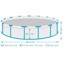 Marimex Uima-allas Florida 3,66x0,99 m skimmerillä - aihe TEAK