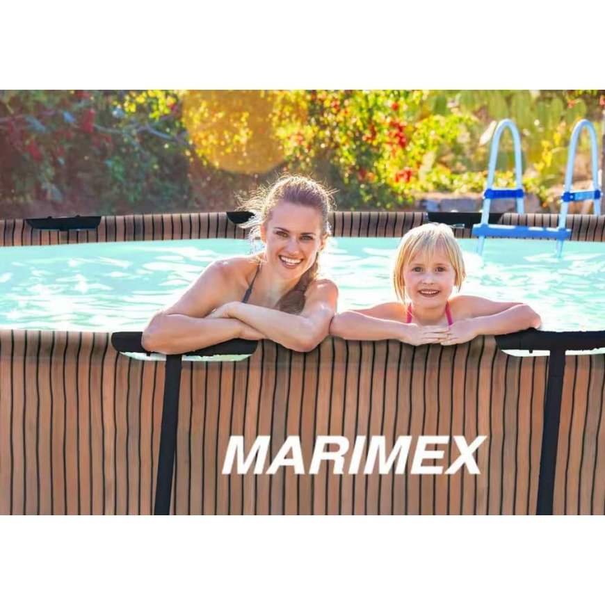 Marimex Swimming pool Florida 3,66x0,99 m with skimmer - motif TEAK – 5