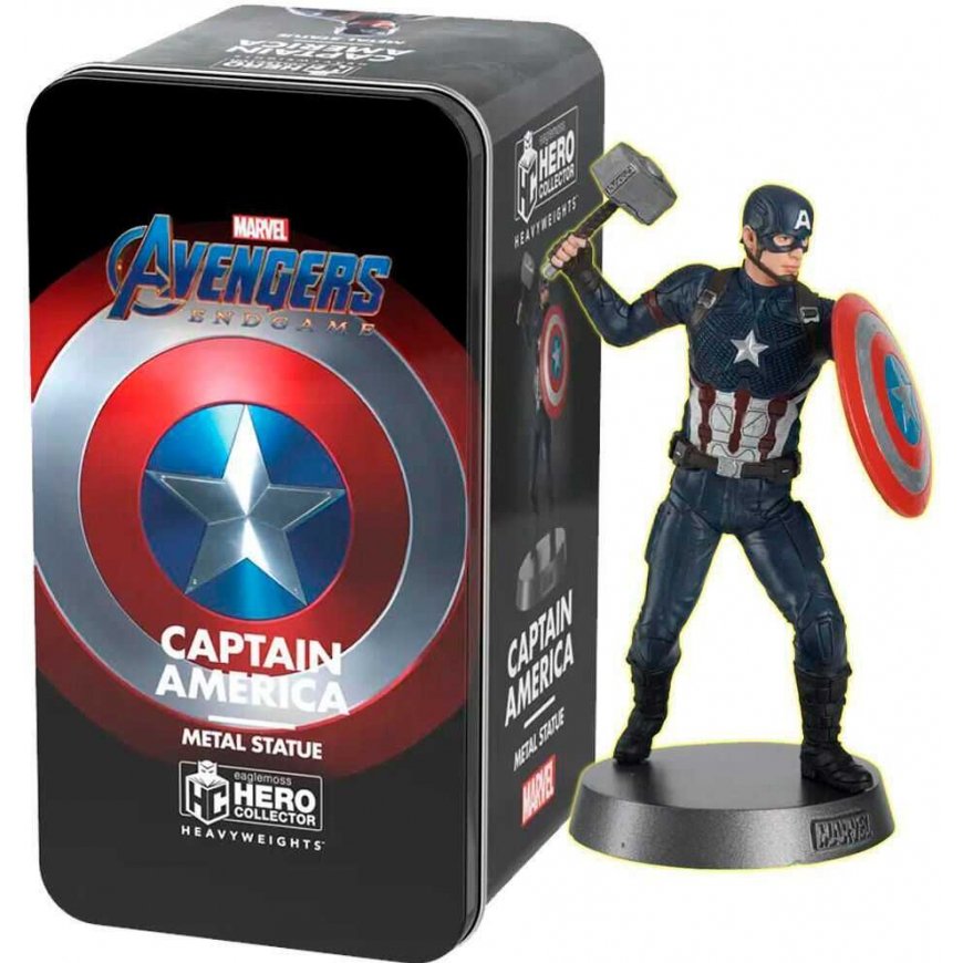 Eaglemoss Hero Collector Marvel Avengers Heavyweights Captain America figure