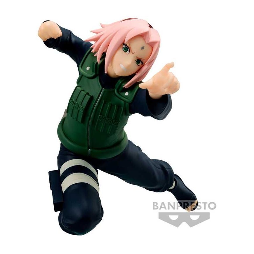 Banpresto Naruto Shippuden Vibration Stars Haruno Sakura II figure 14cm