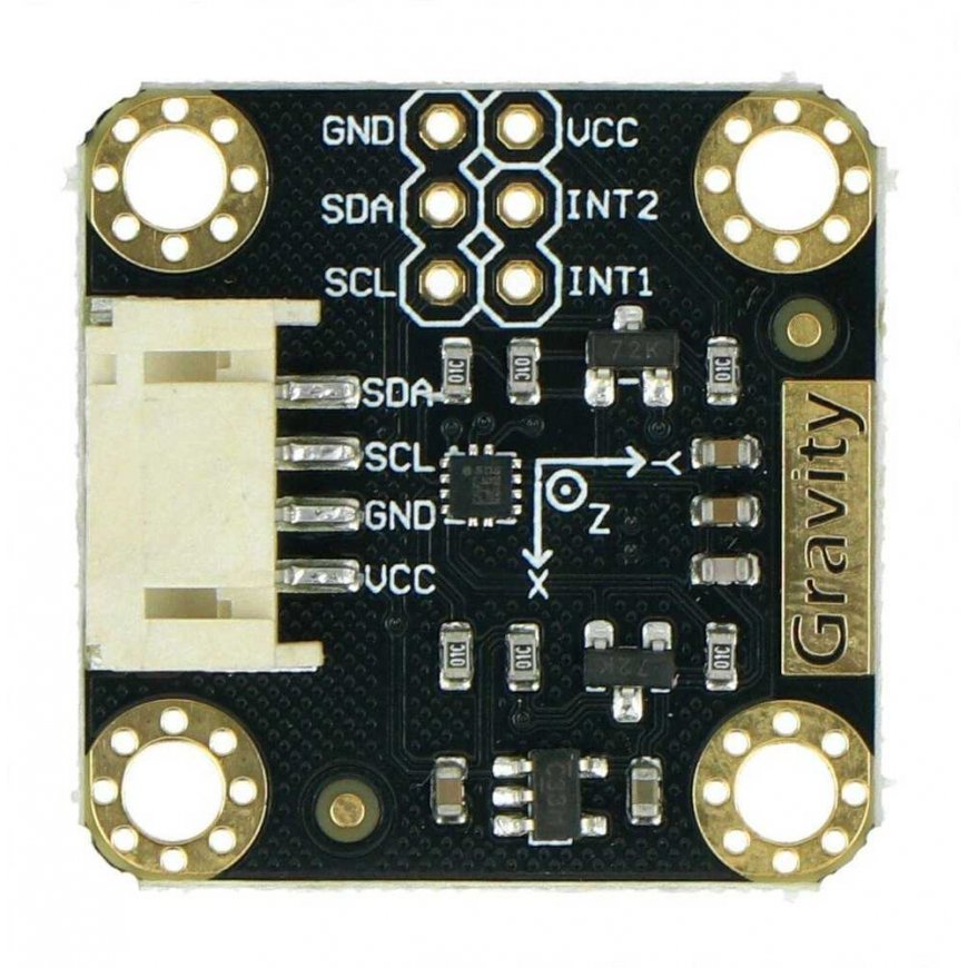 DFRobot Gravity SEN0224, LIS2DH, 3 ašių I2C akselerometras – 2
