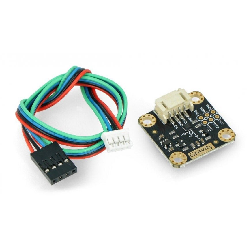 DFRobot Gravity SEN0224, LIS2DH, 3 ašių I2C akselerometras – 4